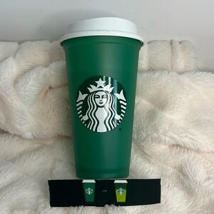 Starbucks Green Reusable Cup